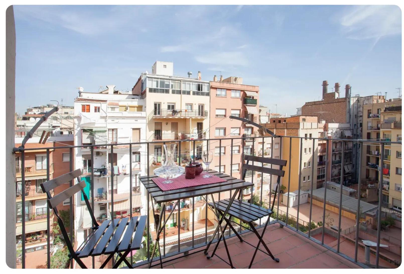 Appartamento Piquer Con Terraza Barcellona Esterno foto